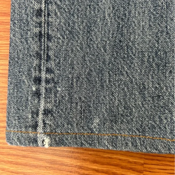 Men’s Diesel Industry Straight Leg Button Fly Distressed Blue Jeans 32x28 - Picture 14 of 16